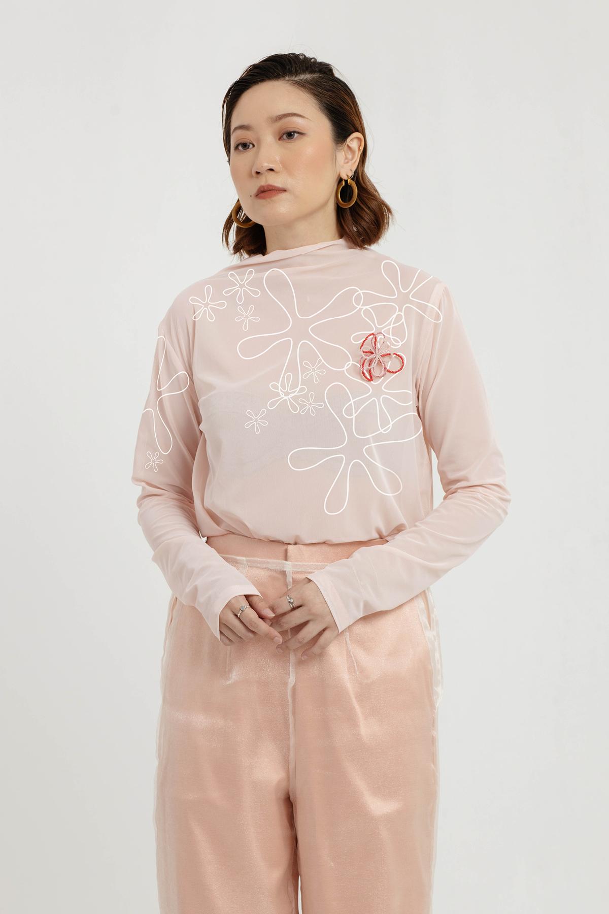 Fika Top Dusty Pink