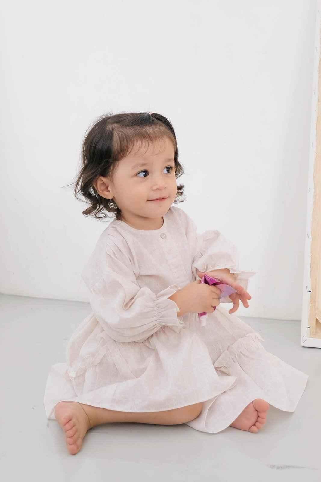Buih Petite Dress Nude - EESOME