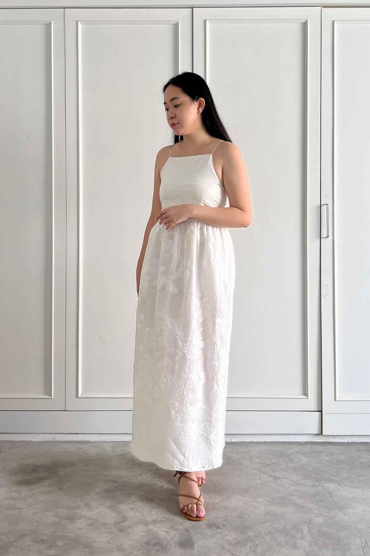 Fairy Dress White Floral - EESOME