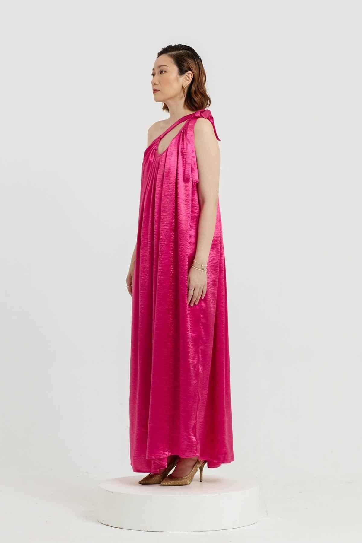 Gamma Dress Fuschia - EESOME