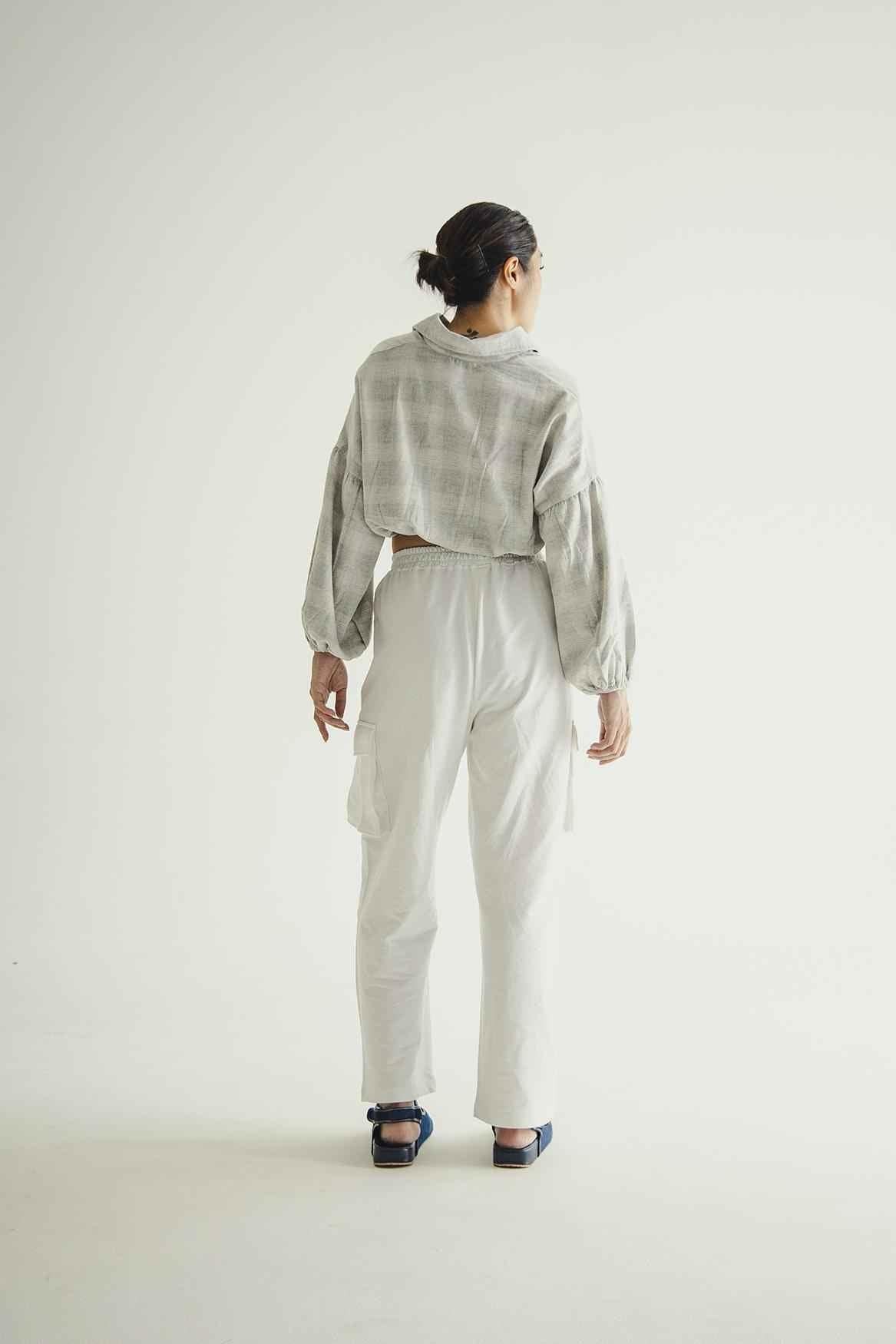 Grise Blouse Grey - EESOME