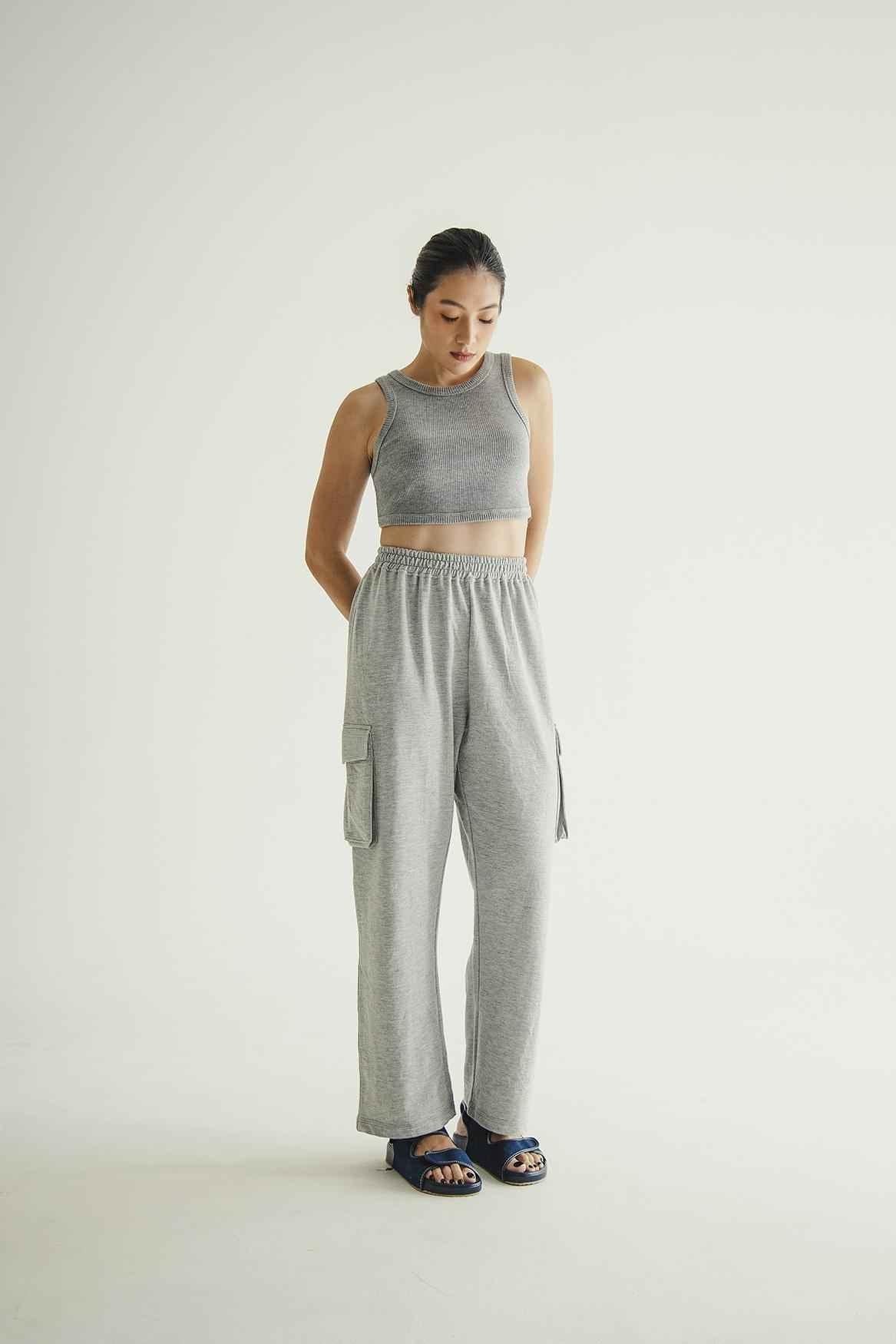 Vivre Pants Misty Grey - EESOME