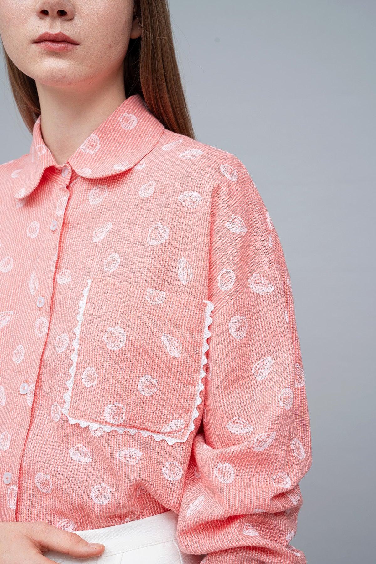 Zee Shirt Red Shell - EESOME