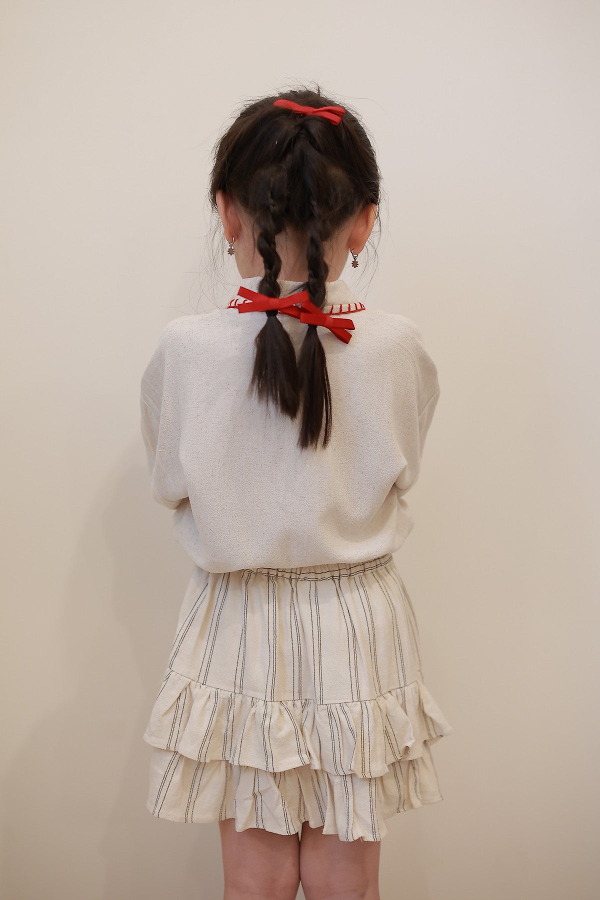 Brunch Petite Embroidered Shirt / Shorts / Skirt Oatmeal