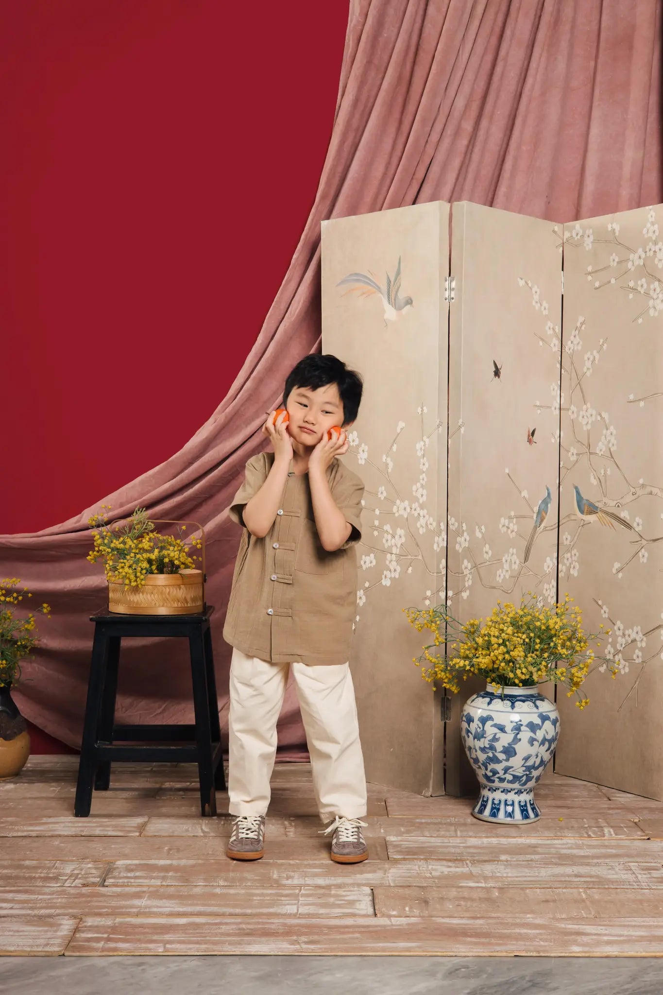 Jesse Petite Long Pants Beige