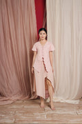 Pony Embro Vest Dusty Pink