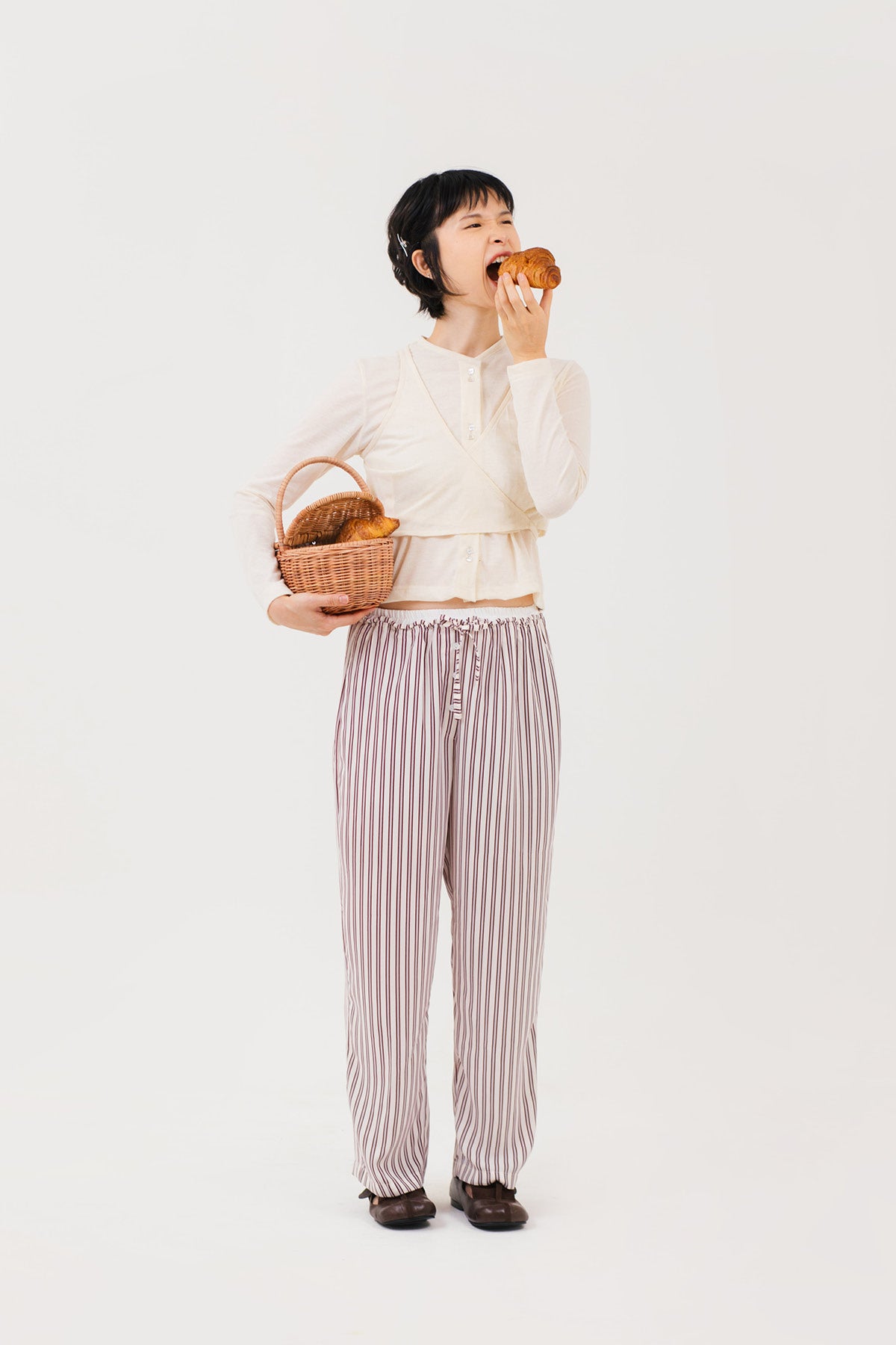 Dobby Layers Top Butter