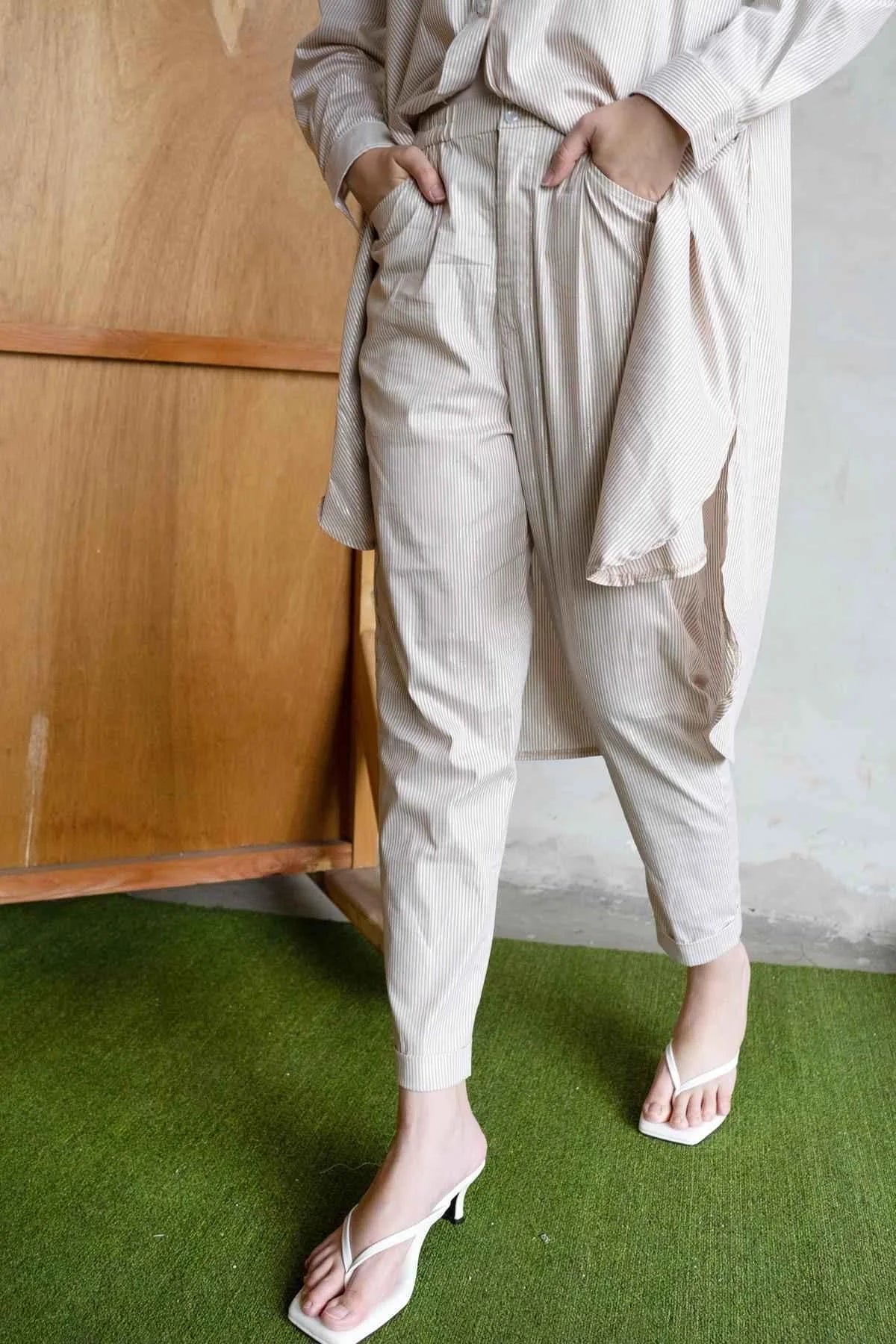 Alpen Pants Brown/Silver