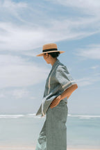 Ari Long Pants Misty Blue