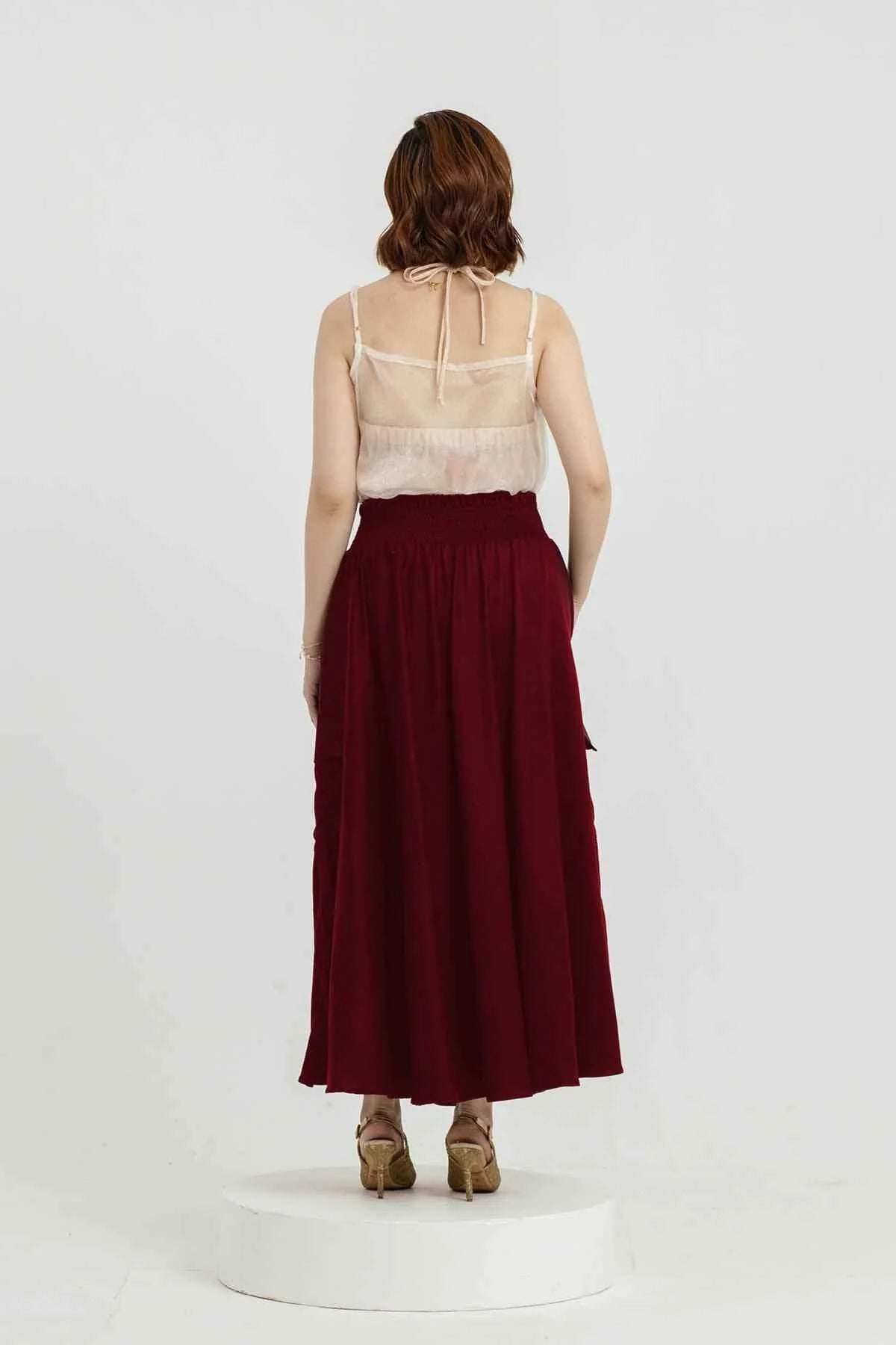 Arie Skirt Red