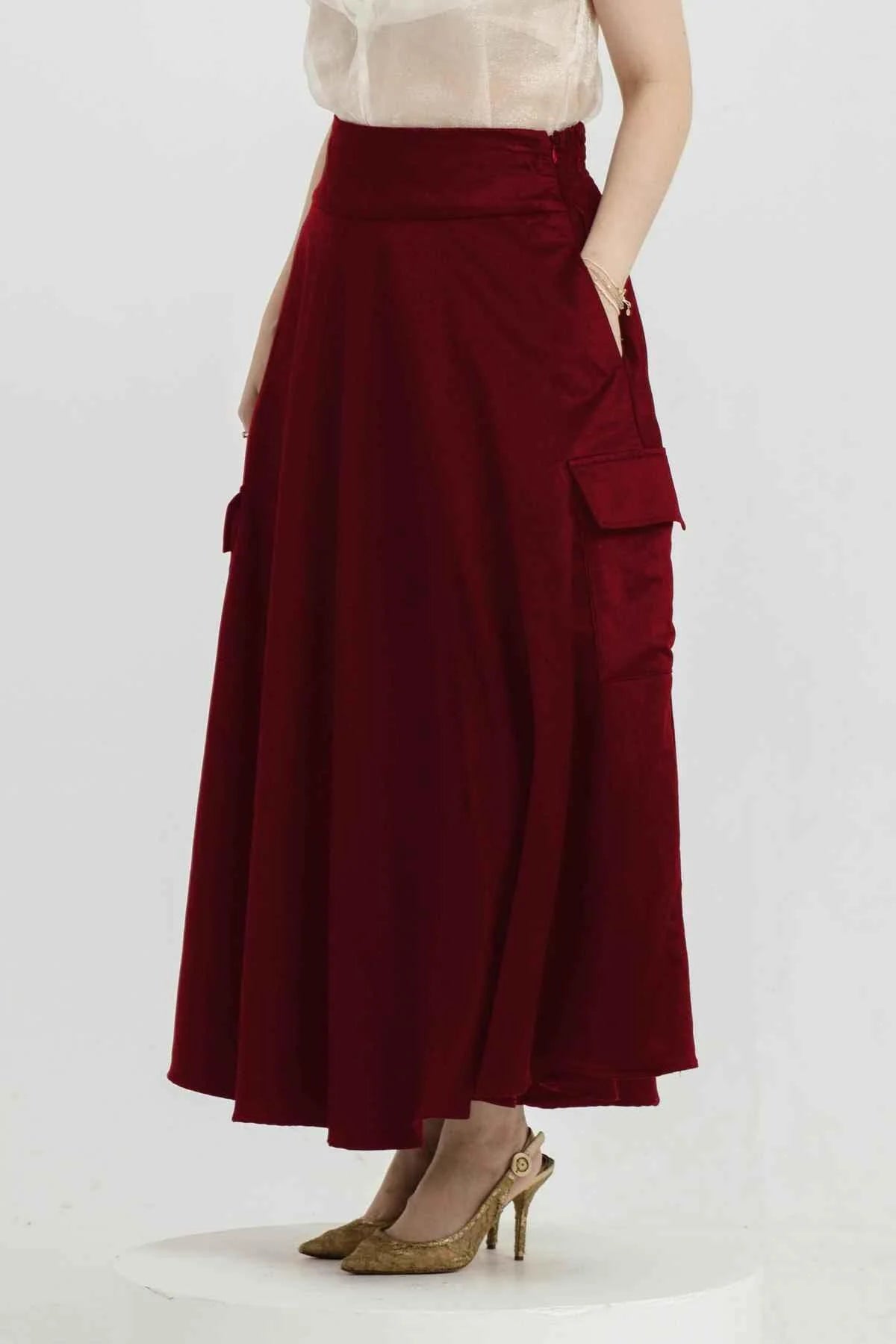 Arie Skirt Red