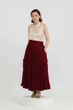 Arie Skirt Red