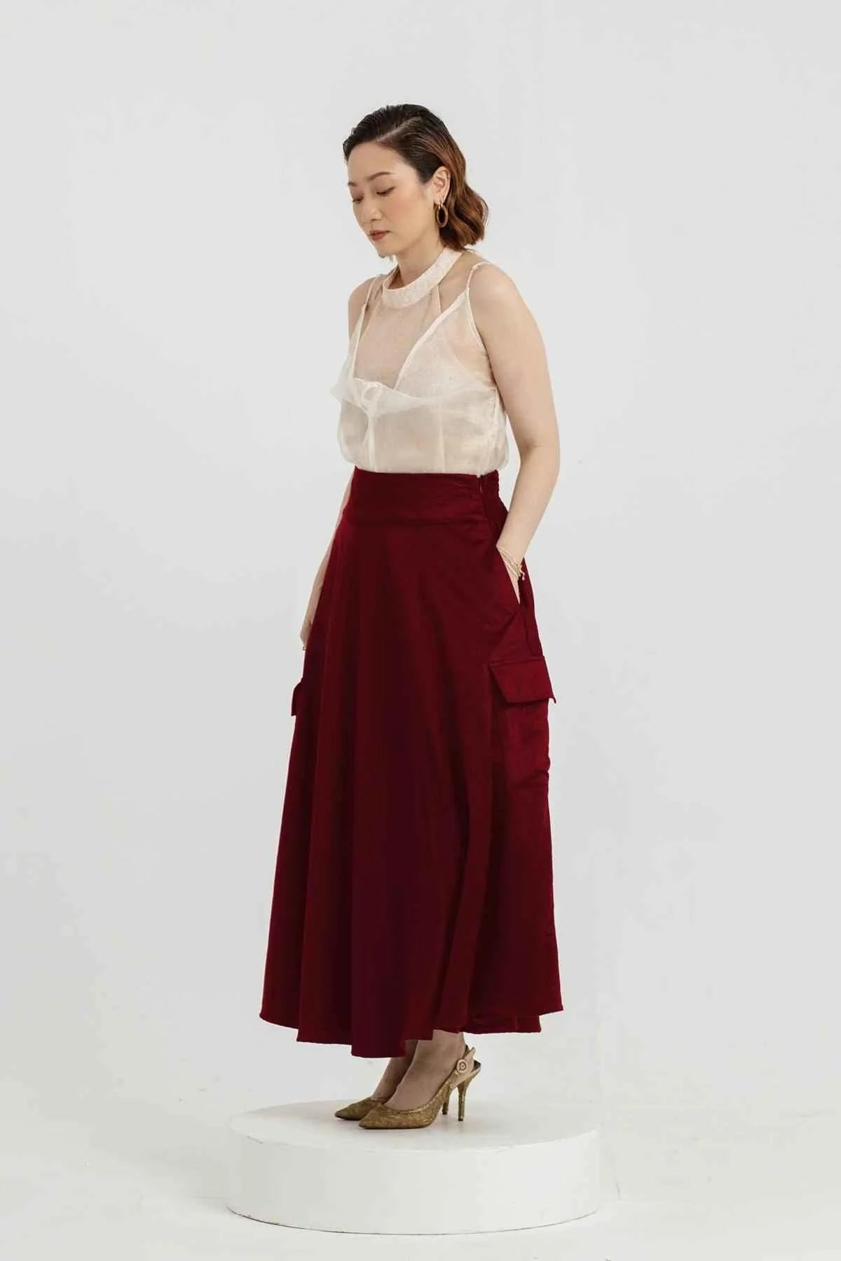 Arie Skirt Red