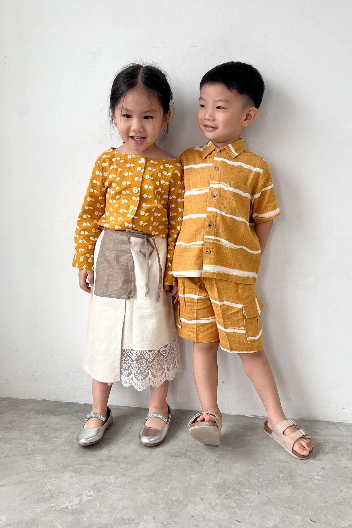 Atlas Petite Skirt Beige/Brown