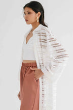 Bayang Long Top Off White