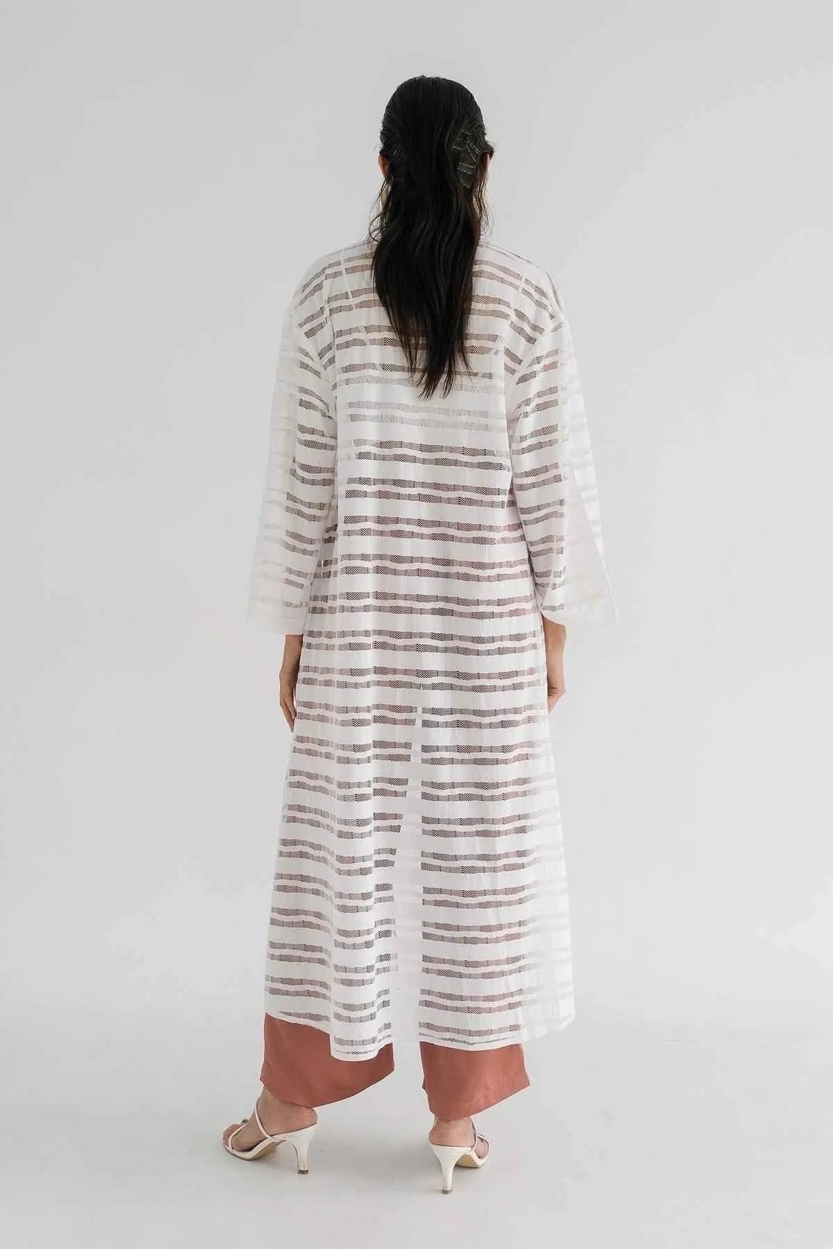 Bayang Long Top Off White