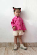 Bira Petite Shirt Fuschia