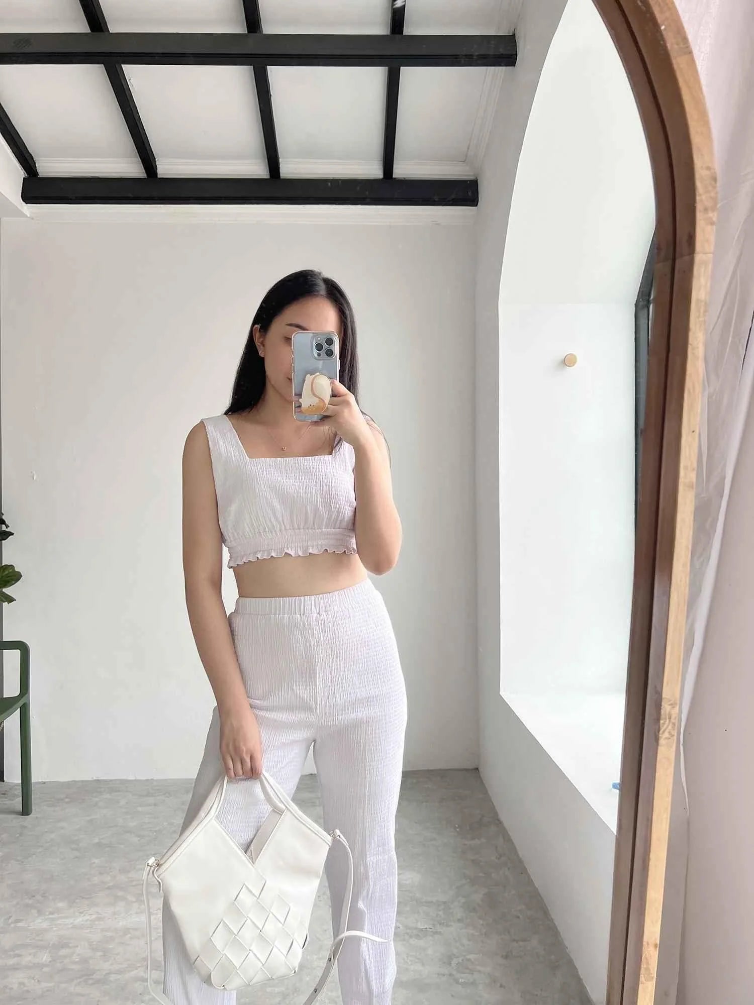 Bobbi Bra Top Cloud White