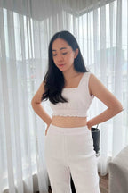 Bobbi Bra Top Cloud White