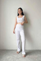 Bobbi Bra Top Cloud White