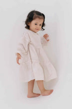 Buih Petite Dress Nude