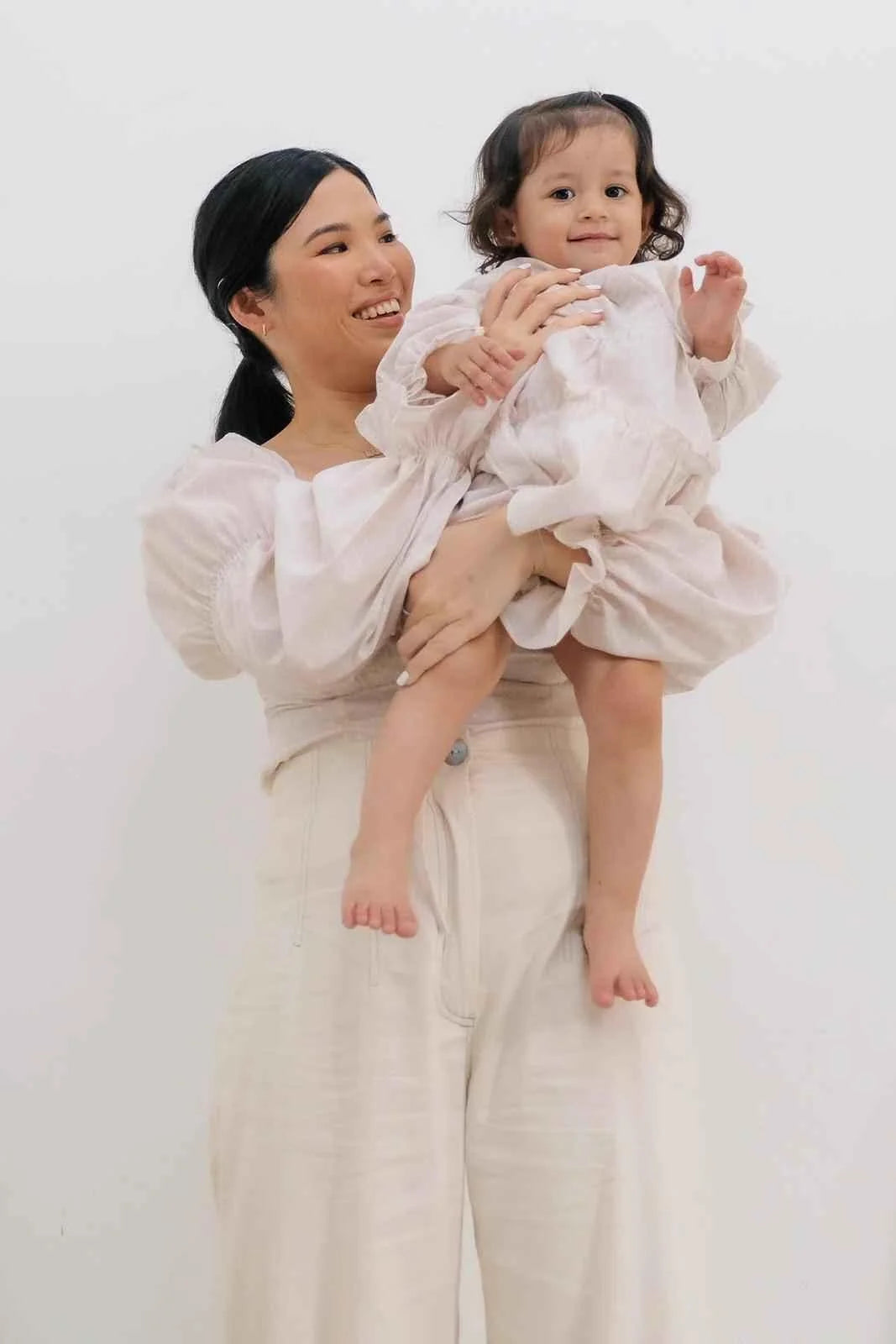Buih Petite Dress Nude