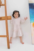 Buih Petite Dress Nude