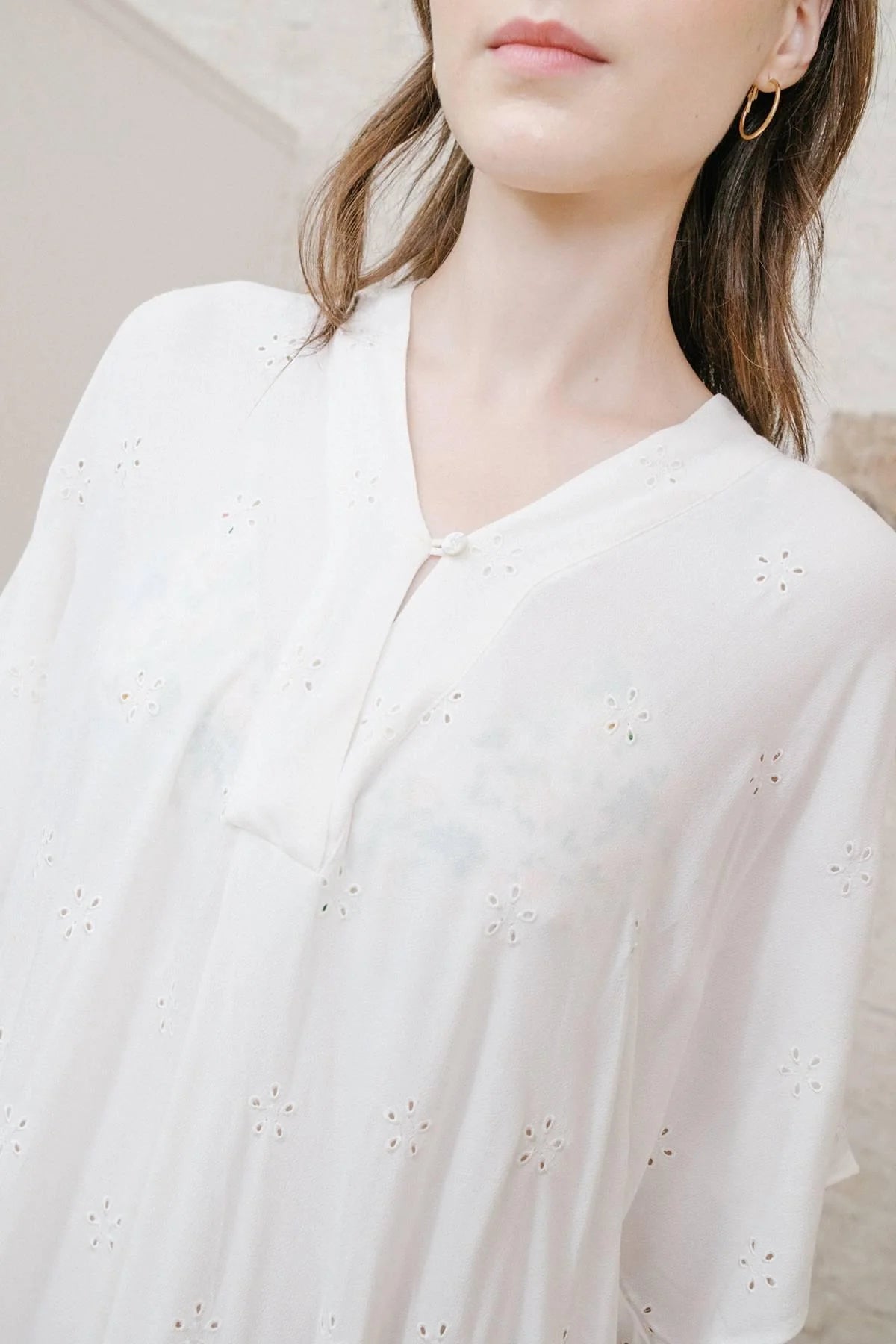 Buro Dress Off White
