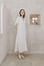 Buro Dress Off White