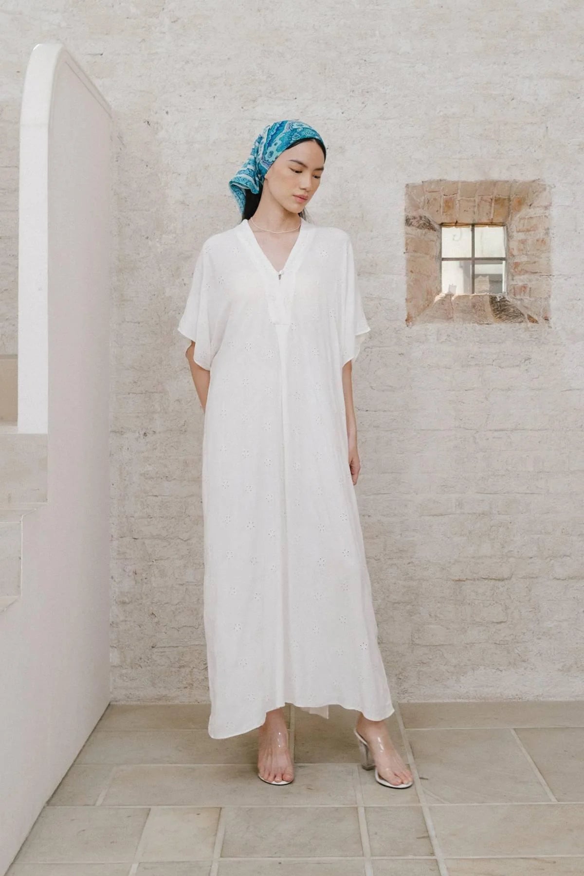 Buro Dress Off White