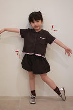 Casa Petite Knitted Top Walnut-Berry