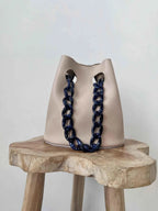 Chaine Bucket Bag Beige