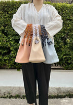 Chaine Bucket Bag Beige