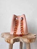 Chaine Bucket Bag Pink