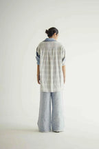Copain Shirt Grey Blue