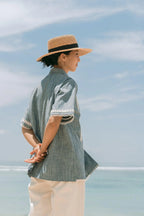Dania Shirt Misty Blue