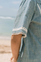Dania Shirt Misty Blue