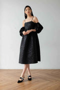 Daphne Dress Black Floral