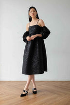 Daphne Dress Black Floral