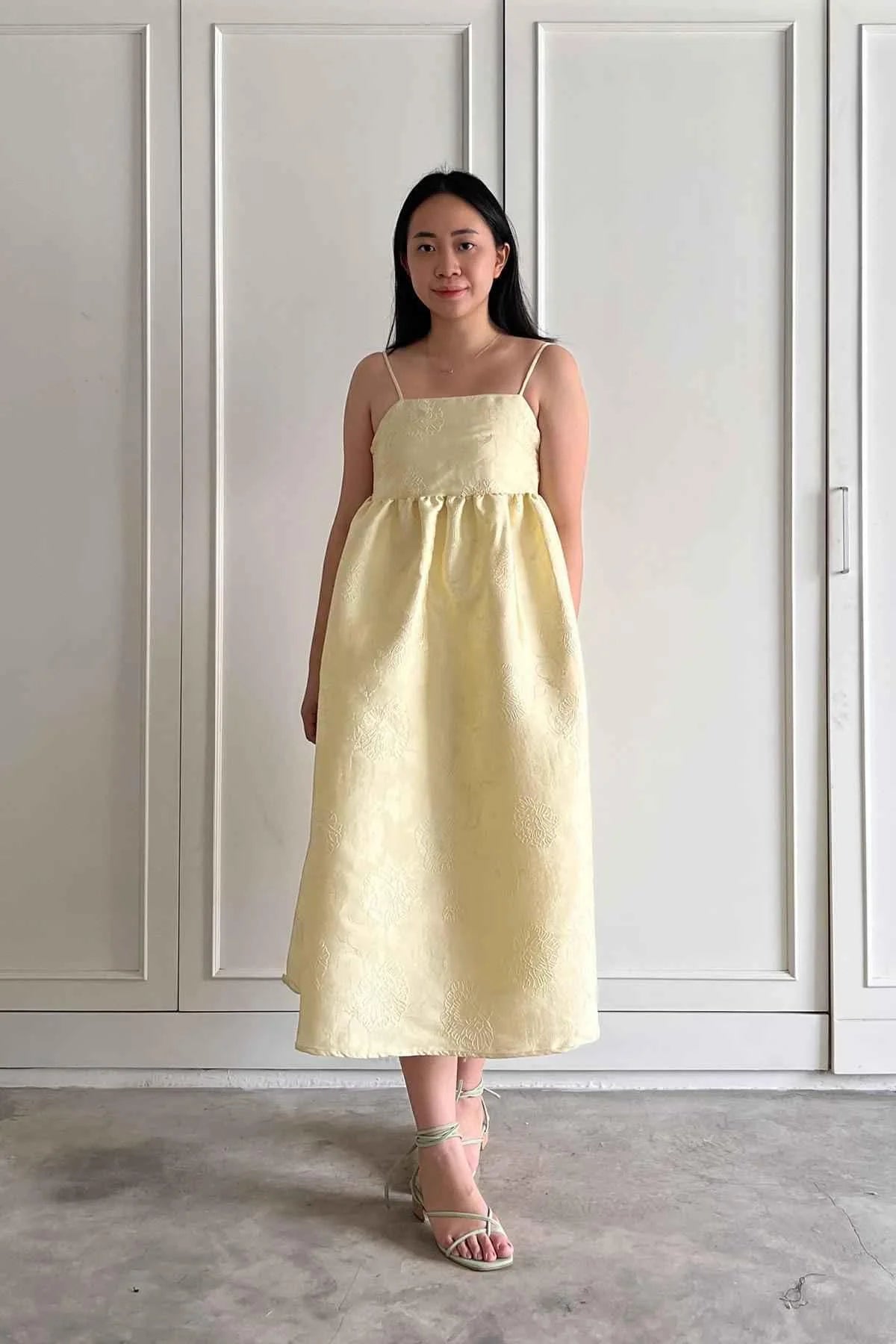 Daphne Dress Champagne Gold