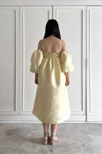 Daphne Dress Champagne Gold