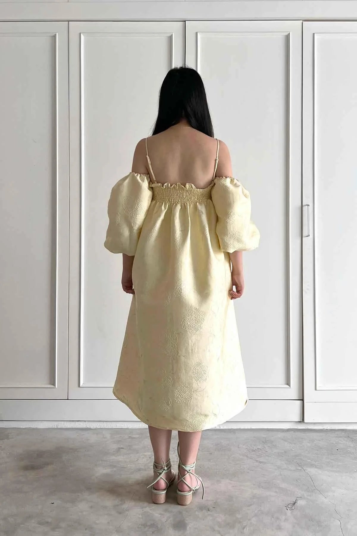 Daphne Dress Champagne Gold