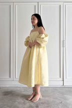Daphne Dress Champagne Gold