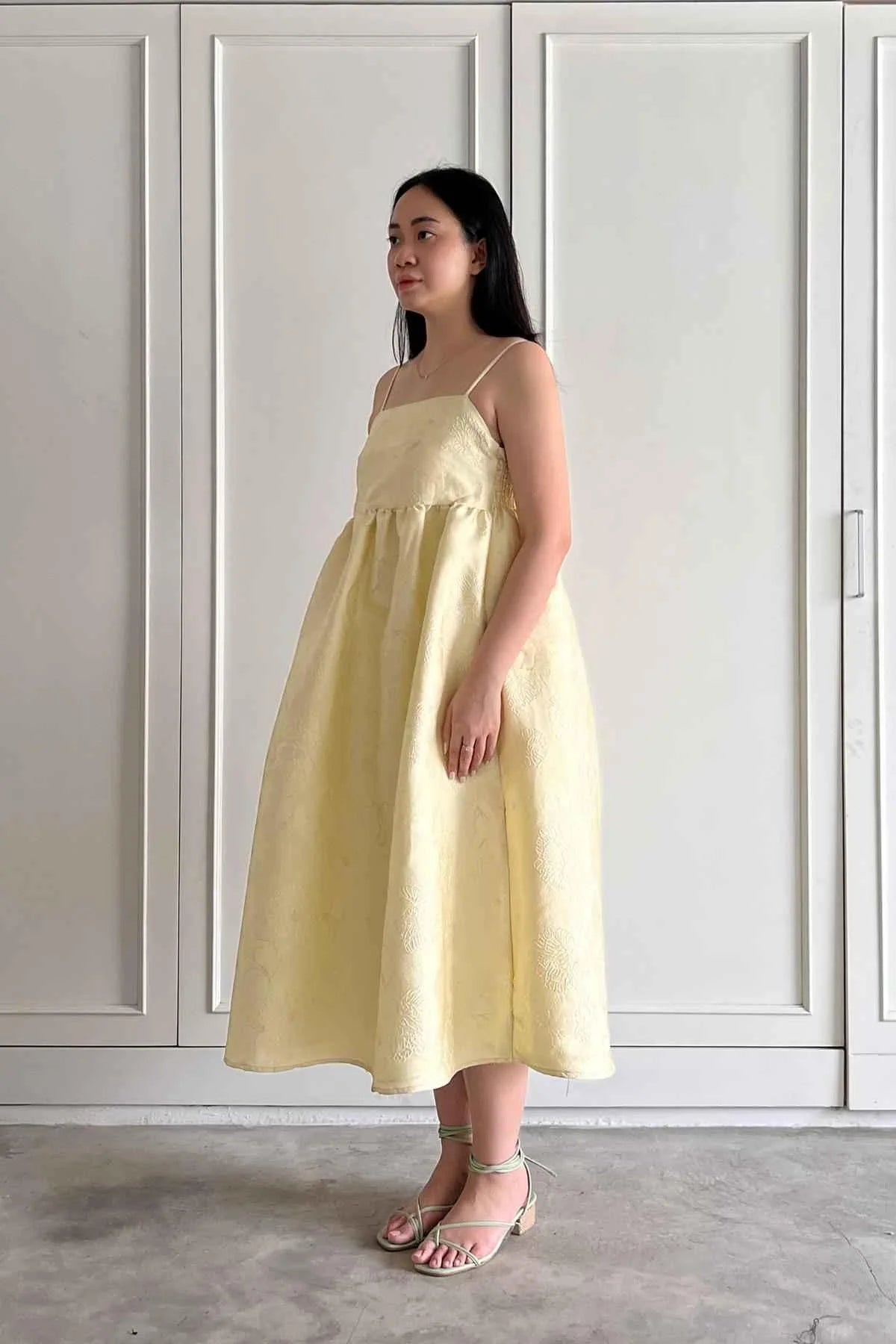 Daphne Dress Champagne Gold