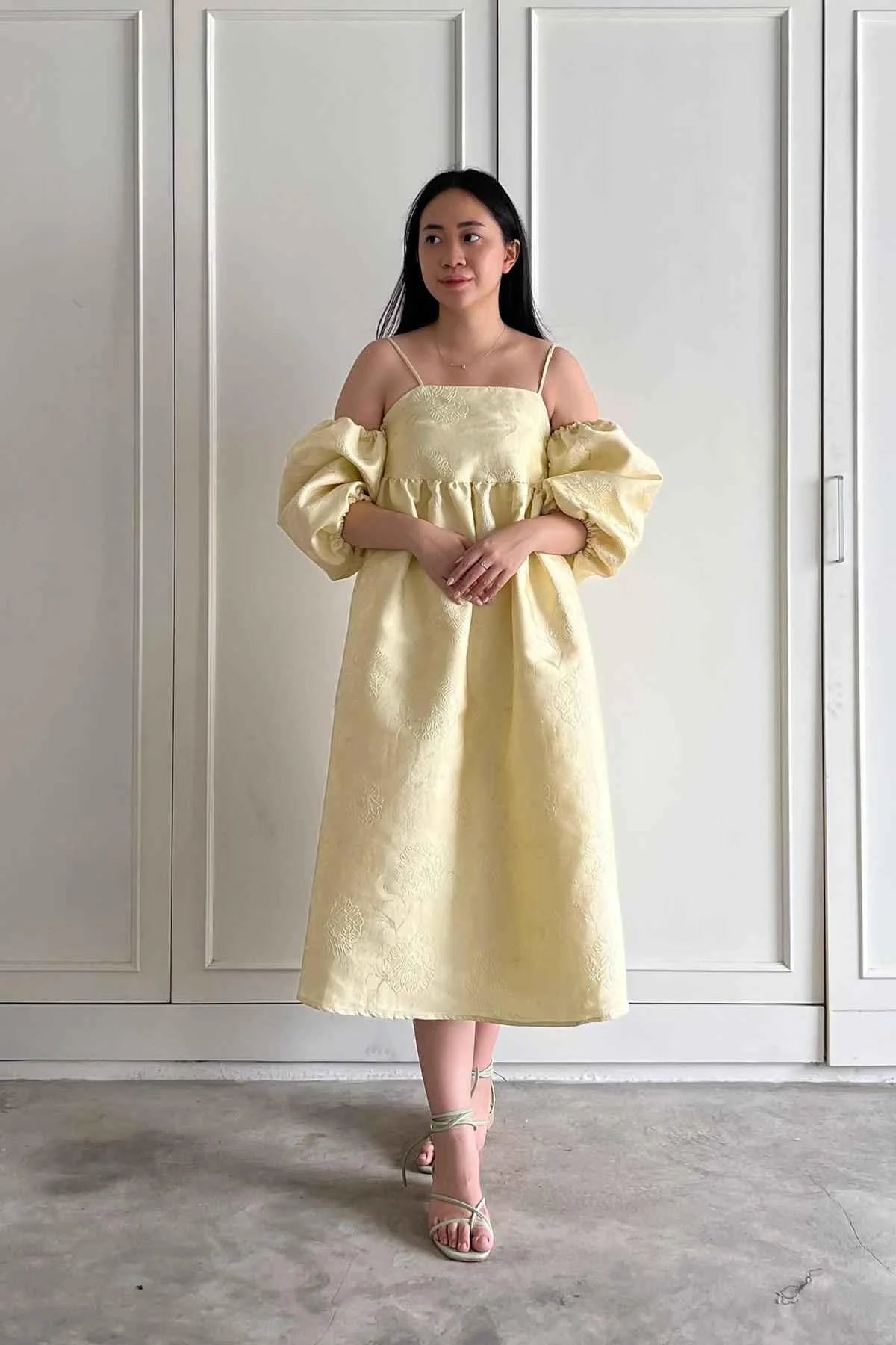 Daphne Dress Champagne Gold