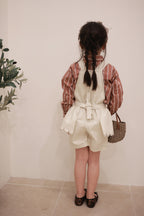 Elodie Petite Apron Ecru