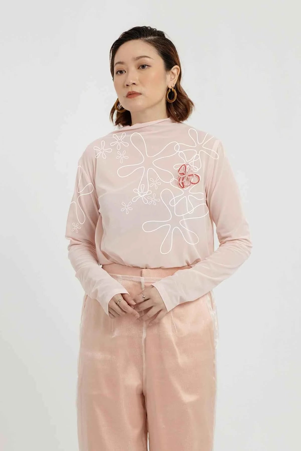 Fika Top Dusty Pink