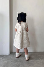 Fira Petite Dress Gold
