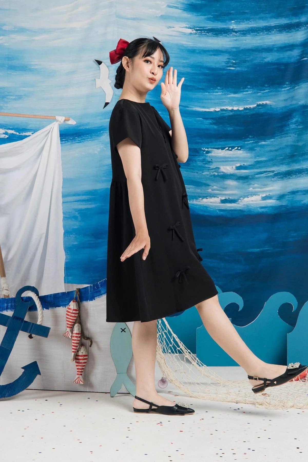 Fita Dress Black