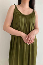 Gala Dress Army Green